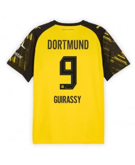 Günstige Borussia Dortmund Serhou Guirassy #9 Heimtrikot 2025-26 Kurzarm